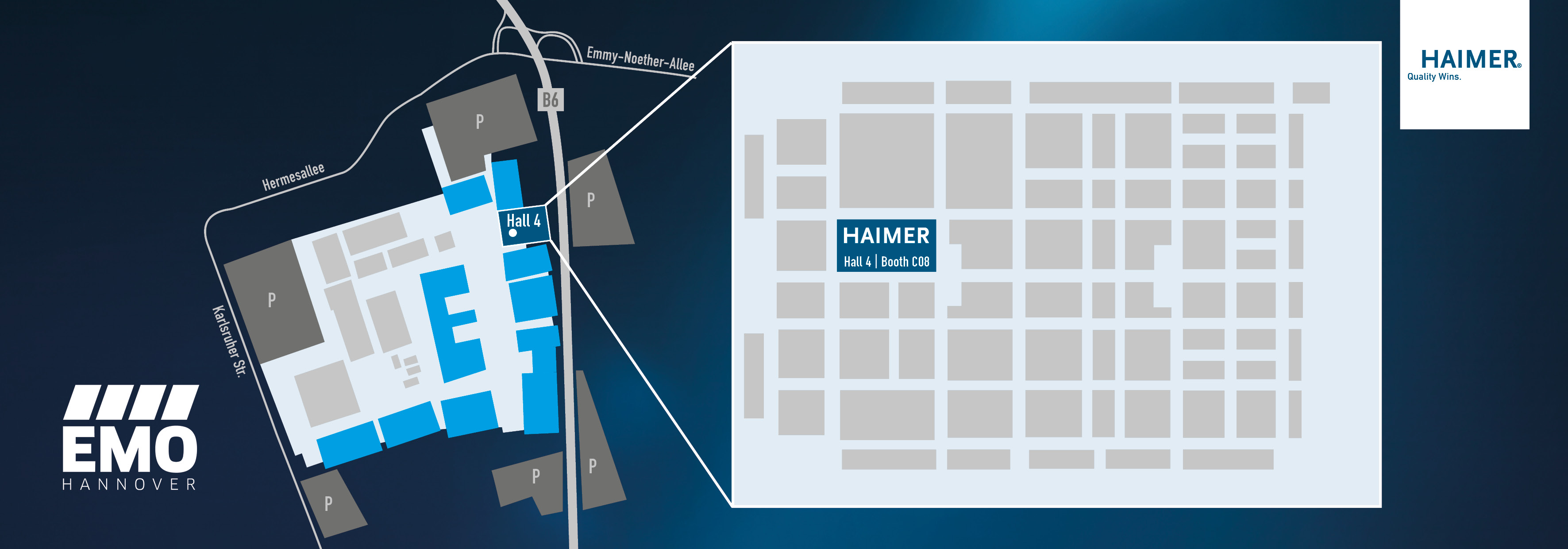 EMO 2025 floor plan
